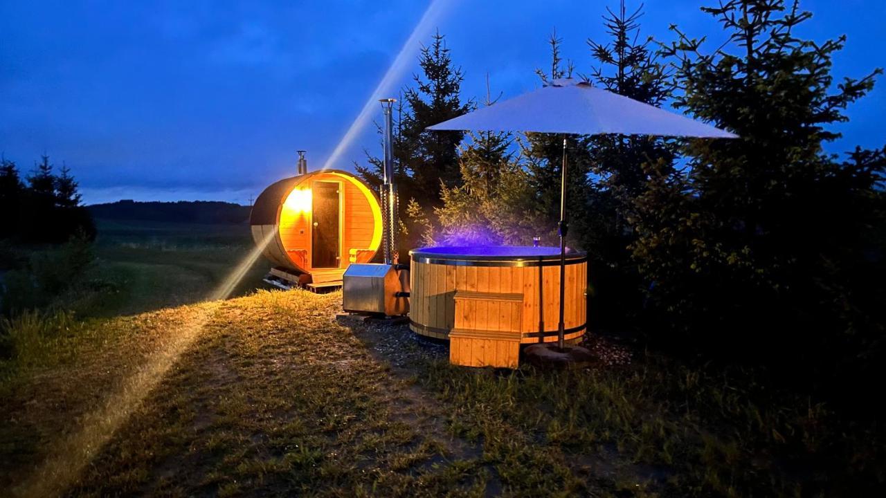 Domki Przy Osrodku Narciarskim Trzepowo Hotell Trzepowo  Eksteriør bilde